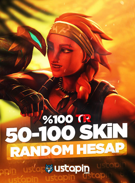 TR - Valorant 50-100 Skinli Random Hesap