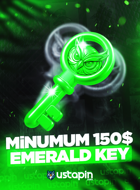 Steam Minimum 150$ Emerald Random Key